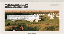 Desktop Screenshot of cooperstowntradingpost.com